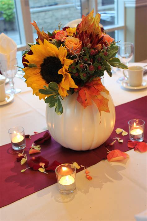 fall reception decorations|More.